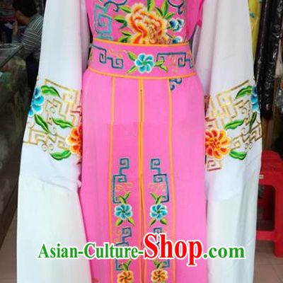 Chinese Traditional Beijing Opera Niche Costume Peking Opera Scholar Pink Robe for Adults