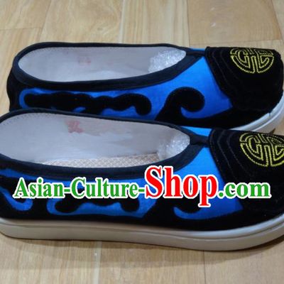 Chinese Traditional Beijing Opera Niche Shoes Scholar Shoes for Adults