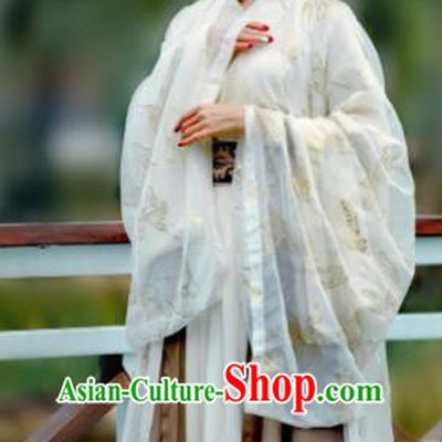 Chinese Ancient Imperial Concubine Hanfu Dress Jin Dynasty Court Lady Historical Costume for Women