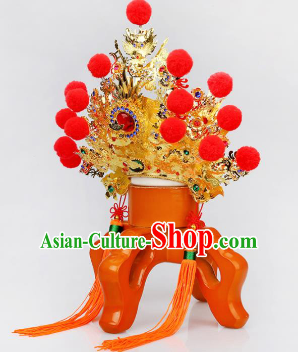Chinese Traditional Religious Hair Accessories Taoism Feng Shui Marshal Guan Hat Chinese Traditional Religious Hair Accessories Taoism Feng Shui Marshal Guan Hat