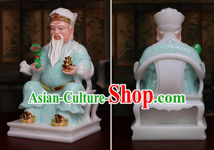 Chinese Traditional Religious Supplies Green Gnome Statue Taoism Accessories Chinese Traditional Religious Supplies Green Gnome Statue Taoism Accessories