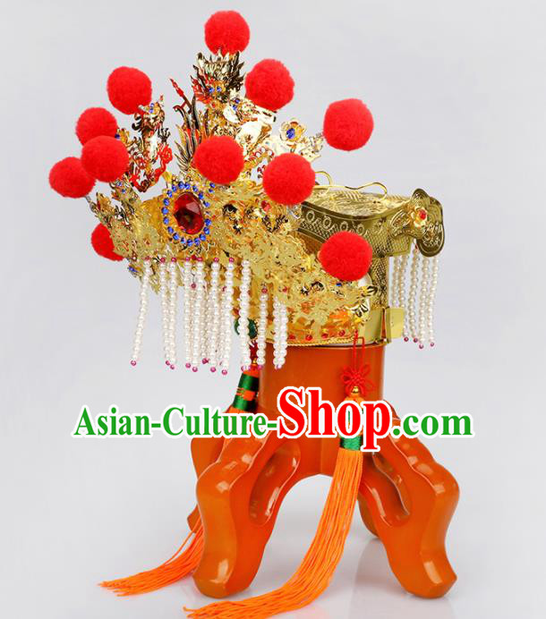 Chinese Traditional Religious Hair Accessories Taoism Feng Shui Crown God Hat Chinese Traditional Religious Hair Accessories Taoism Feng Shui Crown God Hat