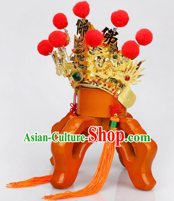 Chinese Traditional Religious Hair Accessories Buddhism Feng Shui Hat Chinese Traditional Religious Hair Accessories Buddhism Feng Shui Hat