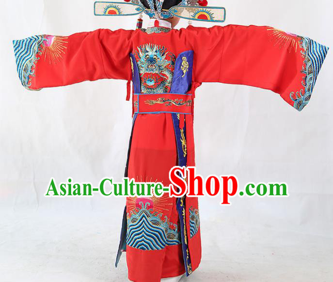 Chinese Traditional Beijing Opera Children Costume Peking Opera Niche Clothing for Kids Chinese Traditional Beijing Opera Children Costume Peking Opera Niche Clothing for Kids
