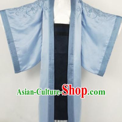 Traditional Chinese Ancient Nobility Childe Costume Han Dynasty Prince Embroidered Clothing for Men