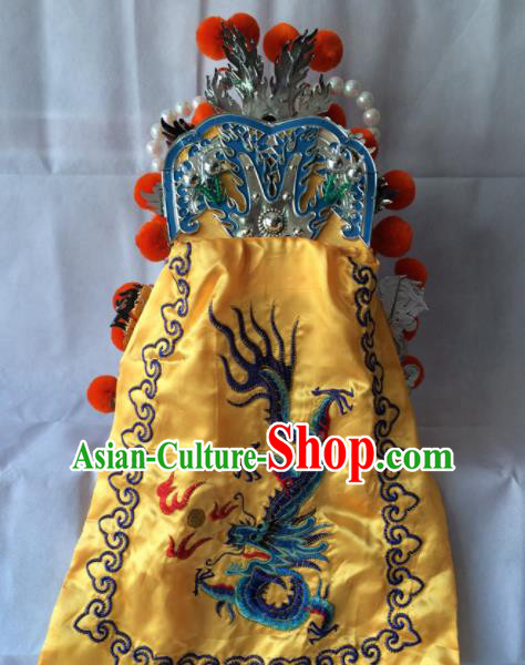 Asian Chinese Beijing Opera Takefu Headwear Ancient General Helmet Hat for Men Asian Chinese Beijing Opera Takefu Headwear Ancient General Helmet Hat for Men