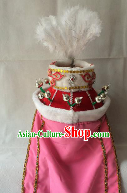 Asian Chinese Beijing Opera Hair Accessories Ancient Ethnic Princess Hat for Women Asian Chinese Beijing Opera Hair Accessories Ancient Ethnic Princess Hat for Women