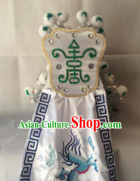 Asian Chinese Traditional Beijing Opera Takefu Headwear Ancient General Helmet Hat for Men Asian Chinese Traditional Beijing Opera Takefu Headwear Ancient General Helmet Hat for Men