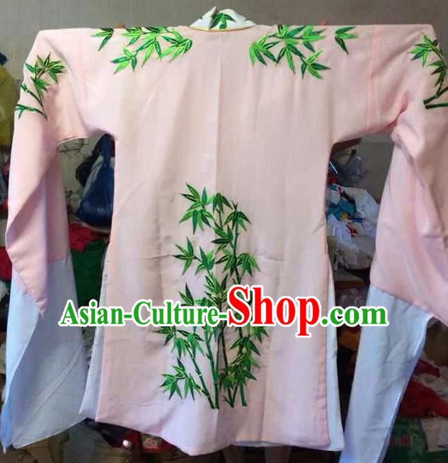 Traditional Chinese Beijing Opera Costume Ancient Princess Embroidered Bamboo Dress for Women Traditional Chinese Beijing Opera Costume Ancient Princess Embroidered Bamboo Dress for Women