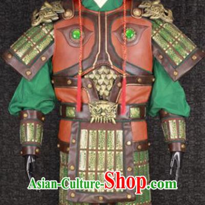 Chinese Song Dynasty Drama Warrior Costume Ancient General Body Armor Complete Set