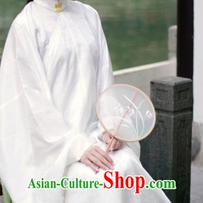 Chinese Ancient Princess White Hanfu Dress Traditional Ming Dynasty Palace Lady Historical Costume for Women