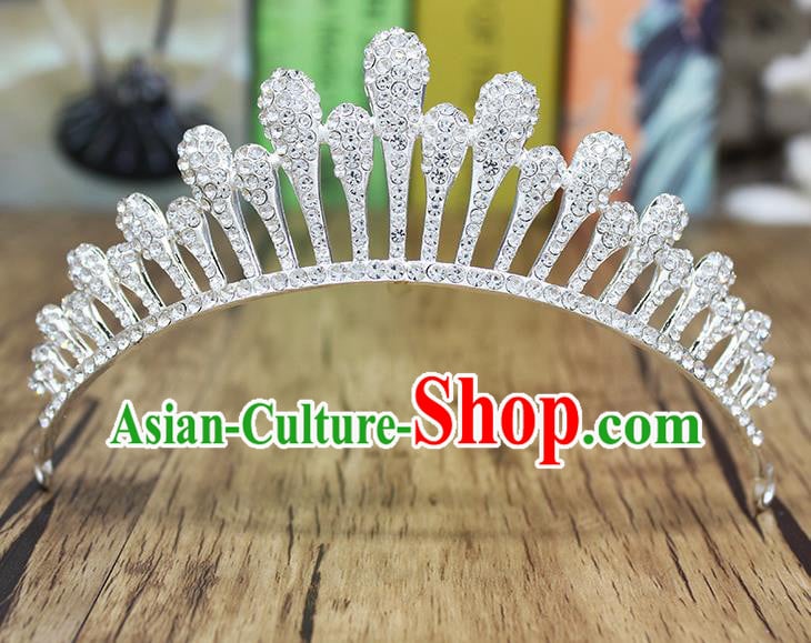 Top Grade Handmade Hair Accessories Bride Classical Crystal Royal Crown for Women Top Grade Handmade Hair Accessories Bride Classical Crystal Royal Crown for Women