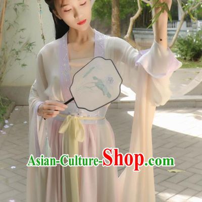 Traditional Chinese Ancient Princess Hanfu Dress Tang Dynasty Palace Lady Historical Costume for Women