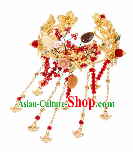 Chinese Ancient Hanfu Jewelry Accessories Traditional Wedding Tassel Bracelet for Women