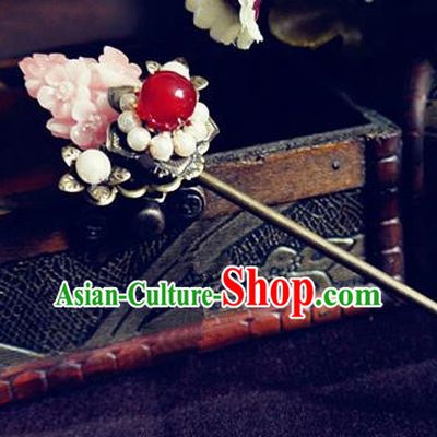 Chinese Ancient Hair Accessories Palace Hair Clip Traditional Hanfu Classical Hairpins for Women