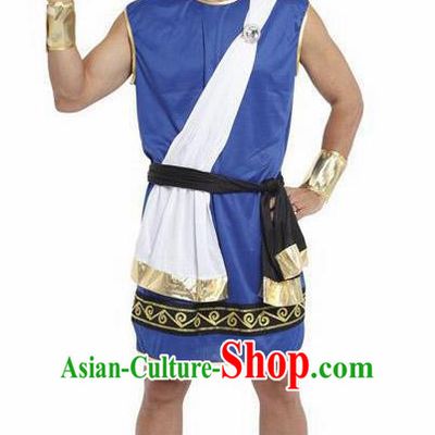 Traditional Greece Costume Ancient Greek Prince Clothing for Men