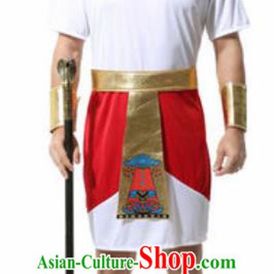 Traditional Egypt King Costume Ancient Egypt Priest Clothing for Men