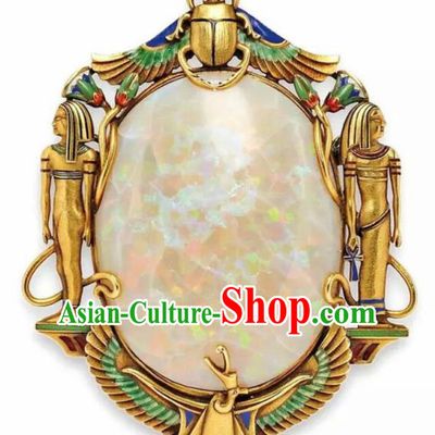 Traditional Egyptian Jewelry Accessories Ancient Egypt Queen Necklace Pendant for Women
