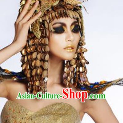 Traditional Egyptian Queen Hair Accessories Ancient Egypt Hair Crown for Women