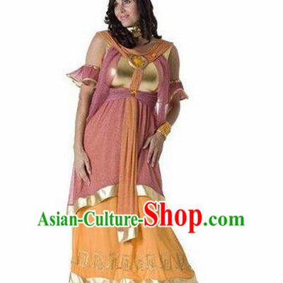 Traditional Greek Queen Costume Strophion Peplos Ancient Greece Goddess Dress for Women
