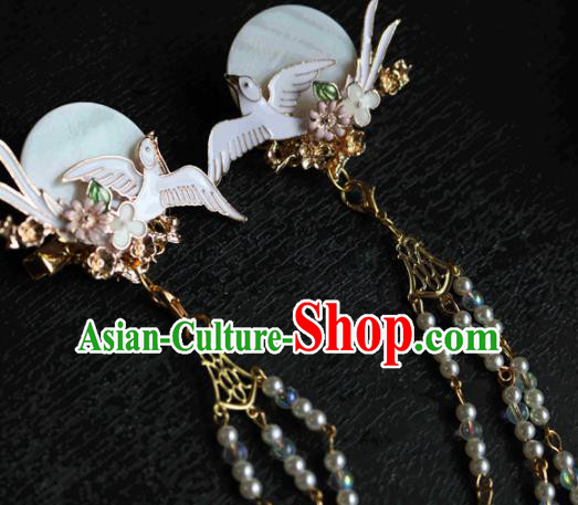 Chinese Ancient Traditional Handmade Tassel Hair Claws Classical Hair Accessories for Women Chinese Ancient Traditional Handmade Tassel Hair Claws Classical Hair Accessories for Women