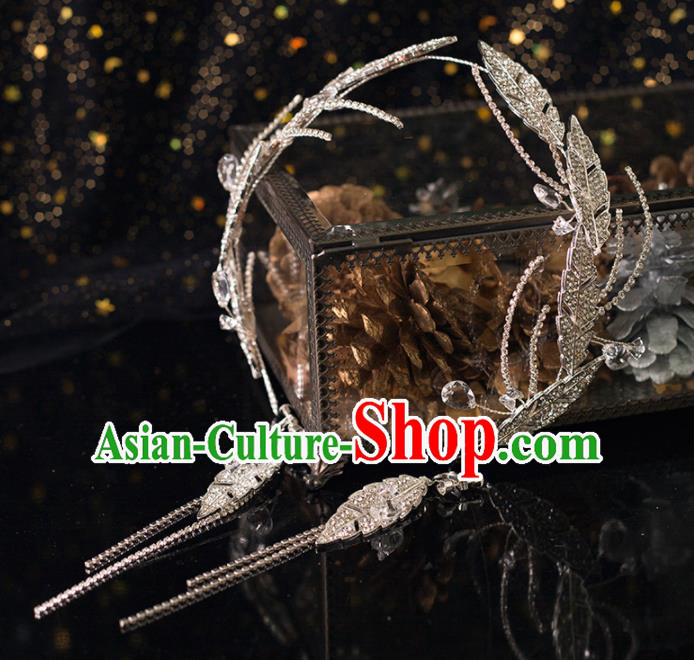 Top Grade Handmade Wedding Royal Crown Bride Zircon Hair Accessories for Women Top Grade Handmade Wedding Royal Crown Bride Zircon Hair Accessories for Women