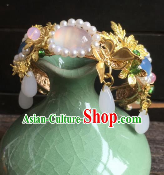 Top Grade Chinese Handmade Bracelet Traditional Bride Bangle Accessories for Women Top Grade Chinese Handmade Bracelet Traditional Bride Bangle Accessories for Women