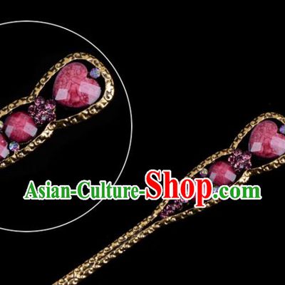 Chinese Beijing Opera Diva Hair Accessories Ancient Peri Hairpins for Women