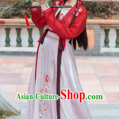 Chinese Traditional Ming Dynasty Female Knight Historical Costume Ancient Swordswoman Hanfu Dress for Women