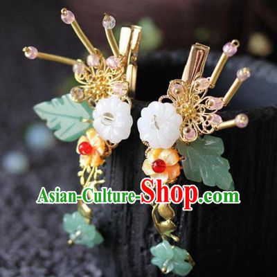 Handmade Chinese Ancient Hairpins Hair Claws Traditional Hair Accessories Headdress for Women