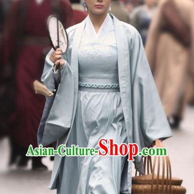 The Story Of MingLan Chinese Ancient Nobility Concubine Embroidered Historical Costume for Women