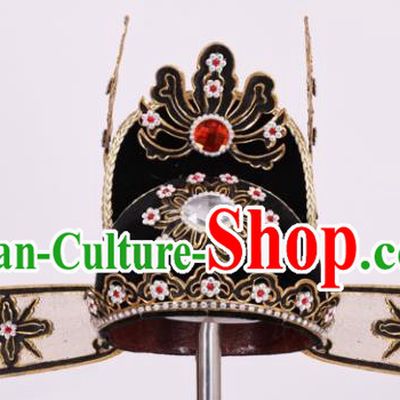 Chinese Traditional Peking Opera Niche Black Hat Classical Beijing Opera Scholar Headwear for Men
