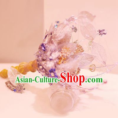 Chinese Traditional Wedding Bridal Bouquet Hand Flowers Bunch for Women