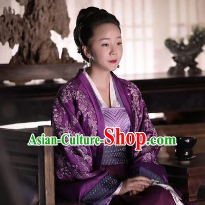 The Story Of MingLan Chinese Drama Ancient Song Dynasty Dowager Duchess Embroidered Historical Costume for Women