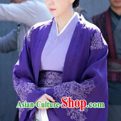 Chinese Ancient Drama The Story Of MingLan Song Dynasty Dowager Duchess Embroidered Historical Costume for Women