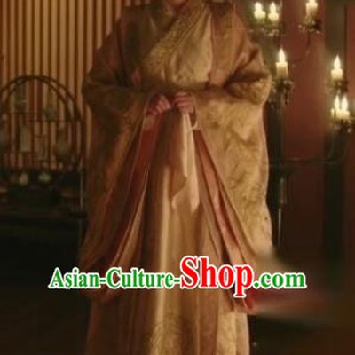 The Story Of MingLan Chinese Ancient Imperial Consort Embroidered Historical Costume for Women