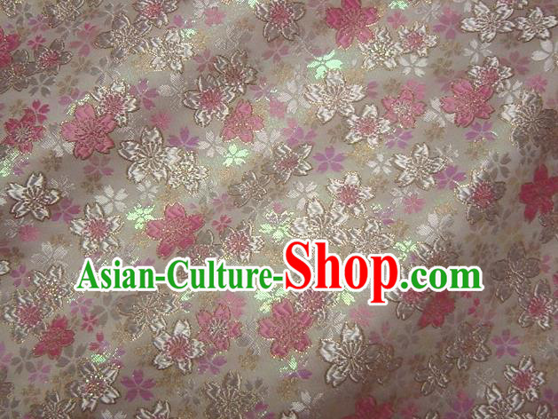 Asian Traditional Baldachin Classical Sakura Pattern Brocade Fabric Japanese Kimono Tapestry Satin Silk Material Asian Traditional Baldachin Classical Sakura Pattern Brocade Fabric Japanese Kimono Tapestry Satin Silk Material