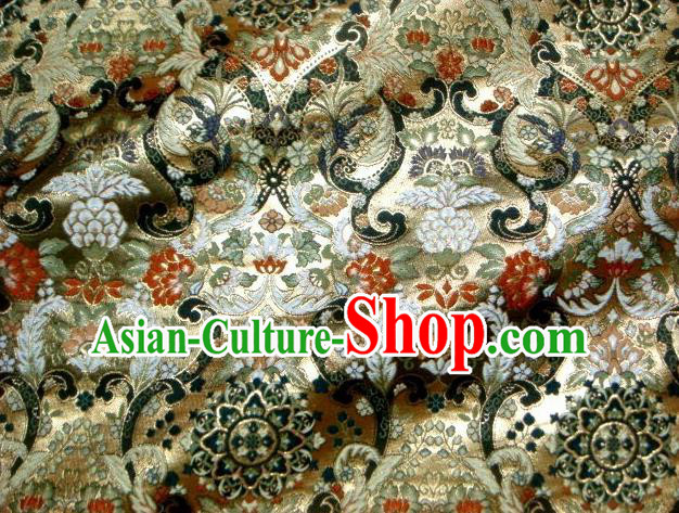 Asian Traditional Baldachin Classical Phoenix Pattern Brocade Fabric Japanese Kimono Tapestry Satin Silk Material Asian Traditional Baldachin Classical Phoenix Pattern Brocade Fabric Japanese Kimono Tapestry Satin Silk Material