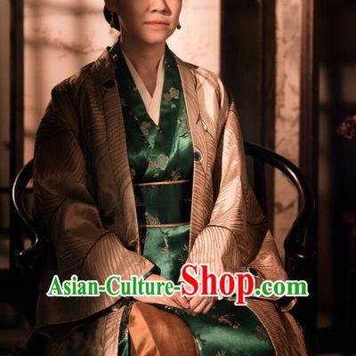 Drama The Story Of MingLan Chinese Song Dynasty Historical Costume Ancient Nobility Lady Embroidered Hanfu Dress for Women