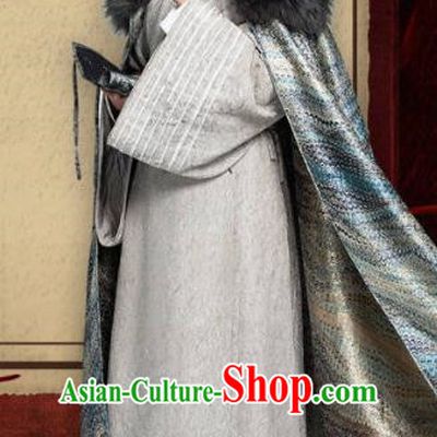 Drama Zhao Yao Chinese Ancient Nobility Childe Swordsman Embroidered Replica Costume for Men