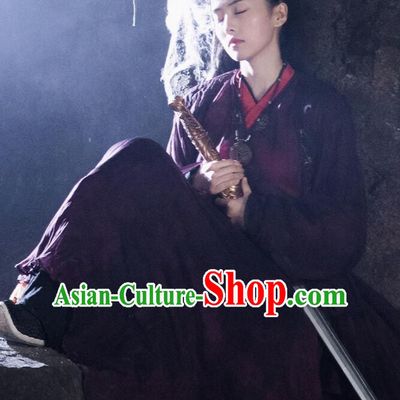 Chinese Ancient Traditional Costume Drama Zhao Yao Nobility Lady Swordswoman Hanfu Dress for Women