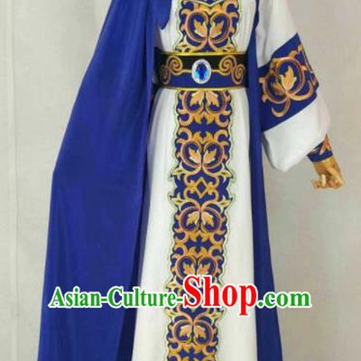 Chinese Traditional Beijing Opera Niche Clothing Ancient Prince Embroidered Costume for Men