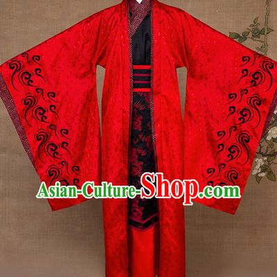 Ancient Chinese Emperor Royal Dress Complete Set