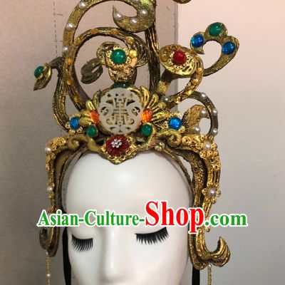 Chinese Classical Flying Angel Fei Tian Handmade Hair Jewelry