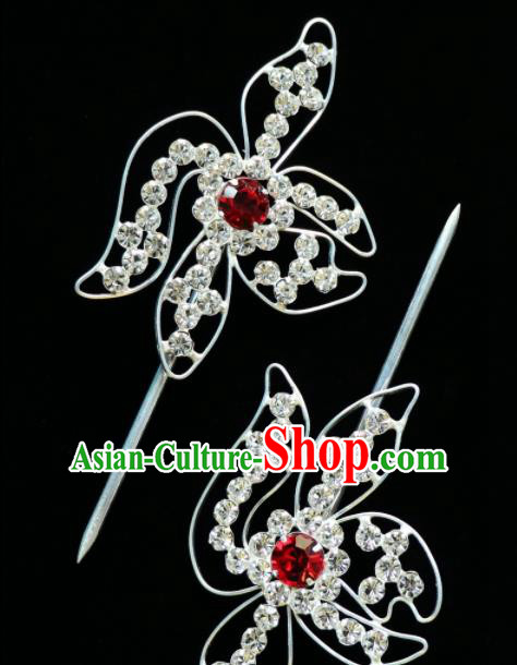 Chinese Ancient Princess Hairpins Traditional Peking Opera Artiste Hair Accessories for Women Chinese Ancient Princess Hairpins Traditional Peking Opera Artiste Hair Accessories for Women