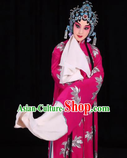 Professional Chinese Traditional Beijing Opera Diva Costume Ancient Princess Rosy Dress for Adults Professional Chinese Traditional Beijing Opera Diva Costume Ancient Princess Rosy Dress for Adults