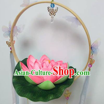 Chinese Traditional Lantern Lotus Lamp Palace Lantern