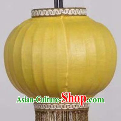 8 Inch Chinese Traditional Handmade Lantern Bamboo Weaving Palace Lanterns