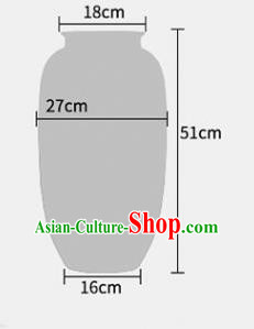 Chinese Jingdezhen Ceramic Craft Hand Painting Landscape Vase Enamel Handicraft Traditional Porcelain Vase Chinese Jingdezhen Ceramic Craft Hand Painting Landscape Vase Enamel Handicraft Traditional Porcelain Vase