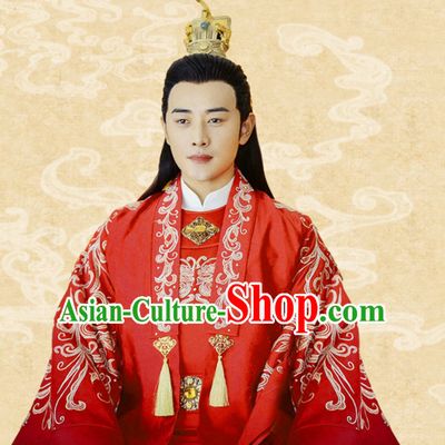 Tang Dynasty Imperial Wedding Dress for Bridegroom